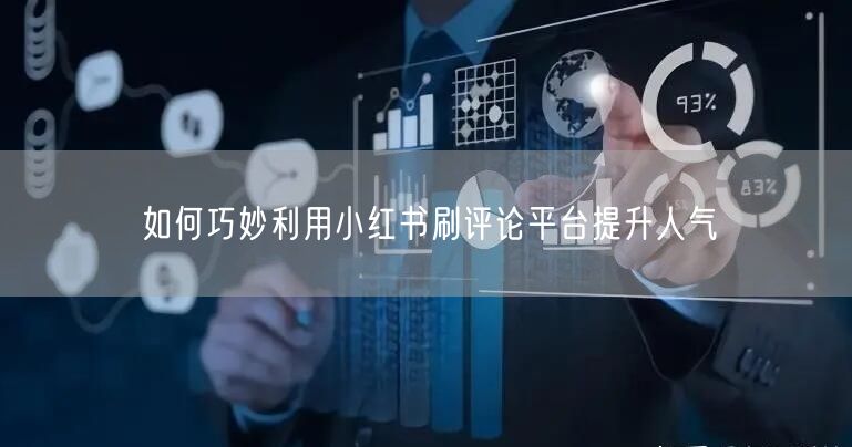 如何巧妙利用小红书刷评论平台提升人气