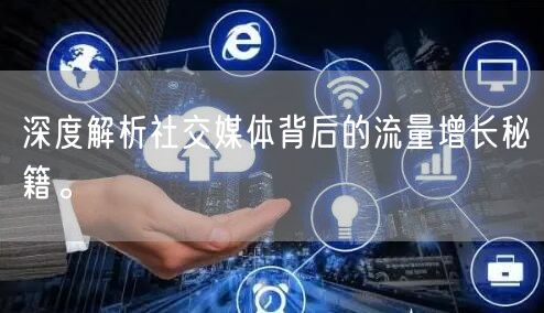 深度解析社交媒体背后的流量增长秘籍。