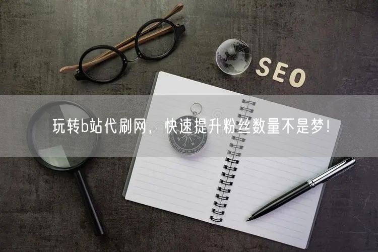 玩转b站代刷网，快速提升粉丝数量不是梦！