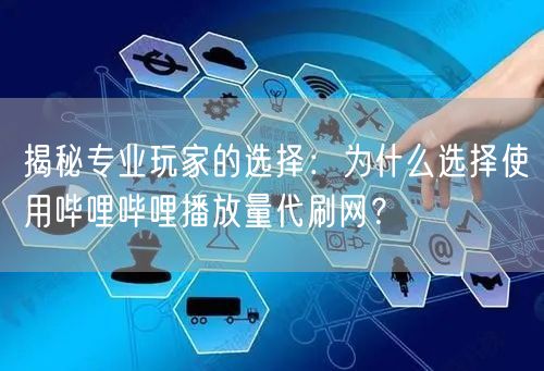 揭秘专业玩家的选择:为什么选择使用哔哩哔哩播放量代刷网?
